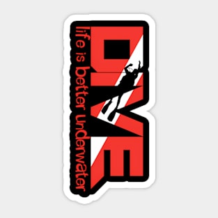 Scuba Diving Dive Sticker